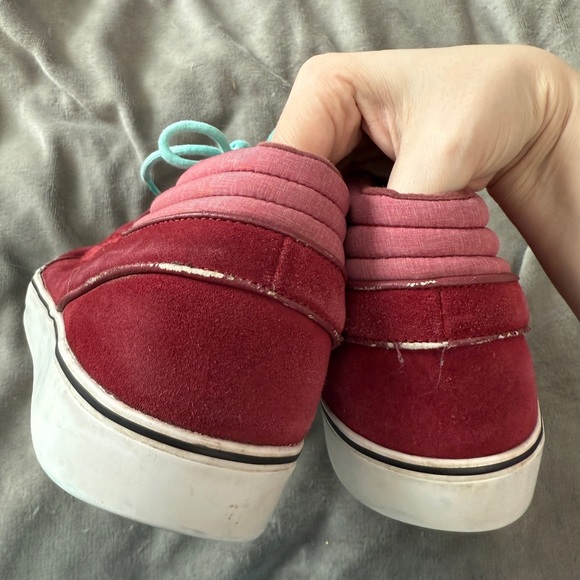 Nike Zoom Stefan Janoski Mid Size 13 Men Causal Sneakers Red Blue Streetwear - Picture 6 of 11